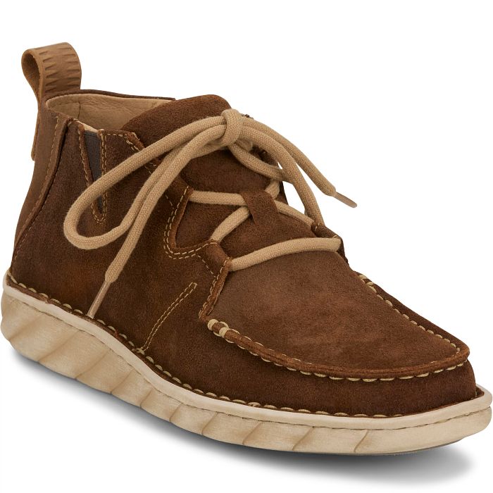 Estancia Lace-Up Casual Shoe - Chocolate