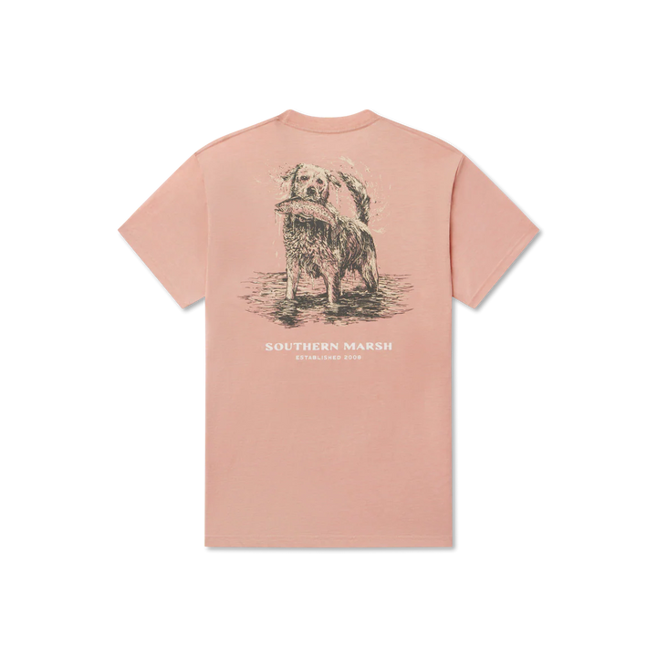 SEAWASH™ Tee - Shake & Release - Salmon
