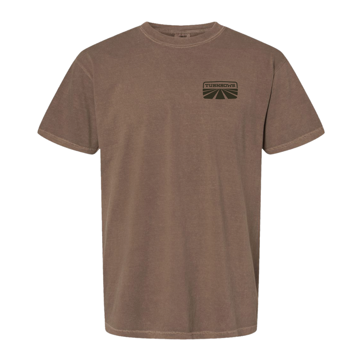 Retro Farm Hard Pocket Tee - Brown