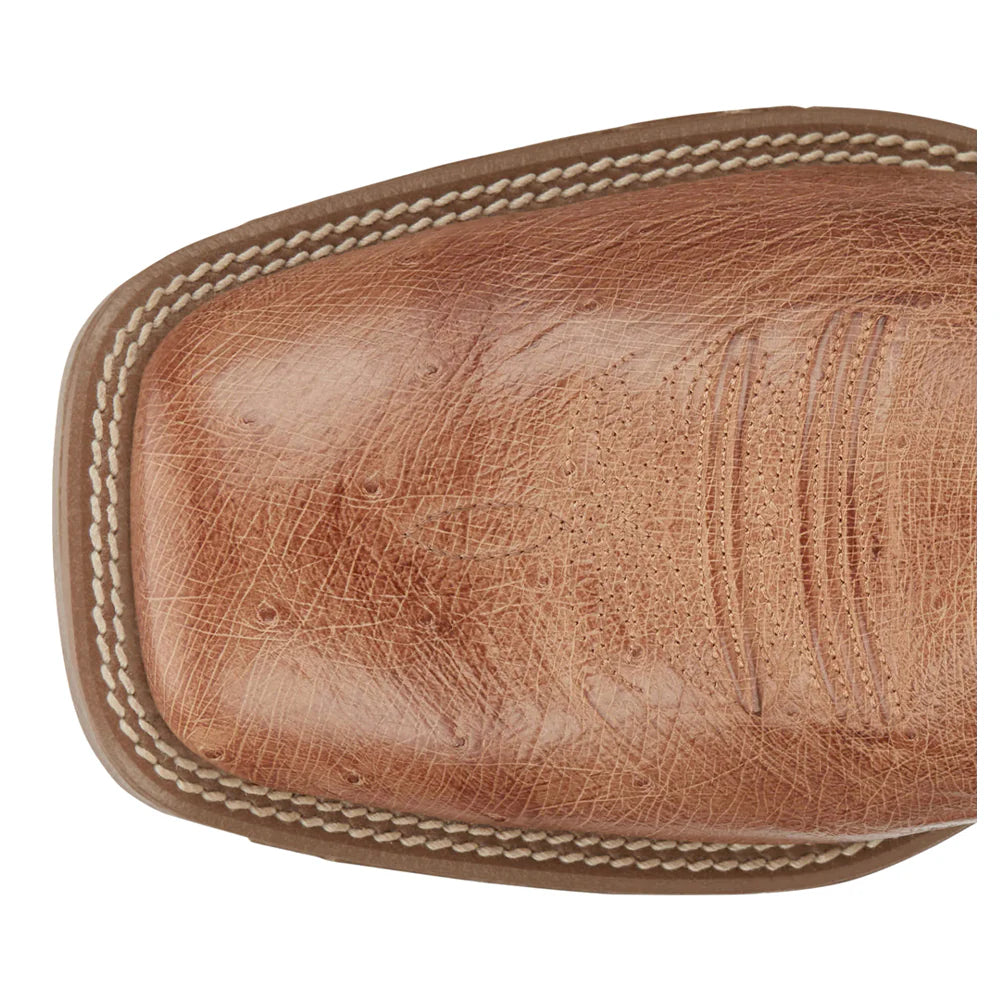 Roswell 11" Smooth Quill Western Boot - Brown
