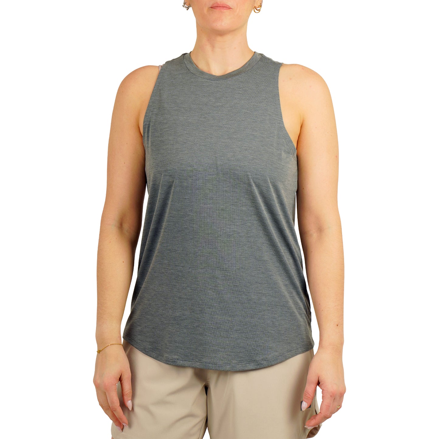 Ocean Bound Performance Tank - Charcoal Heather