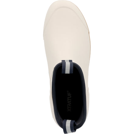 Men's 6" Ankle Deck Boot - Ivory/Navy