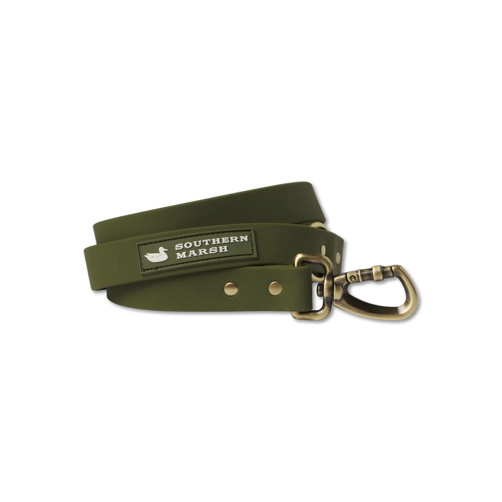 Mason Waterproof Dog Leash - Dark Green