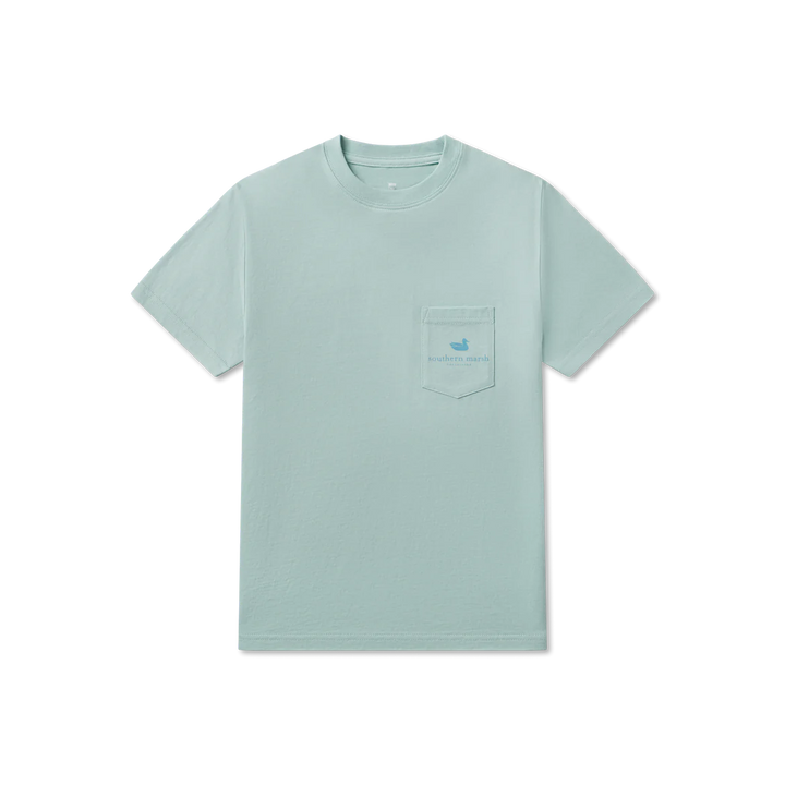 Youth Tail Time Tee - Seafoam