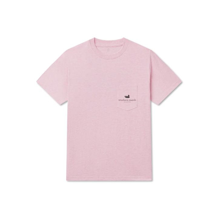 Youth Vintage Duck Decoy Tee - Camo - Washed Camelia