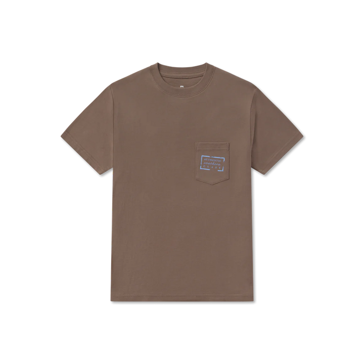 Youth Authentic S/S Tee - Carajillo Brown