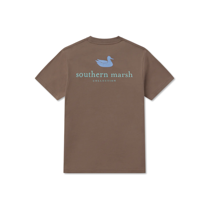 Youth Authentic S/S Tee - Carajillo Brown
