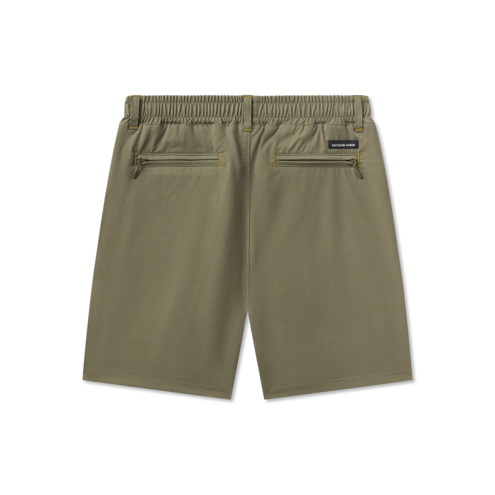 Youth Billfish Lined Performance Shorts - Olive