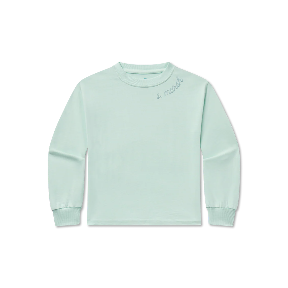 Youth Long Sleeve Indio Valley Shirt - Antigua Blue