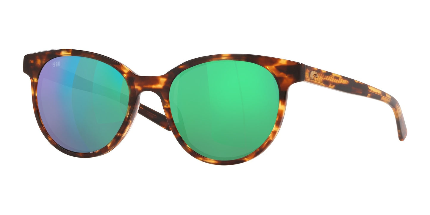 Isla Shiny Tortoise Green Mirror 580G