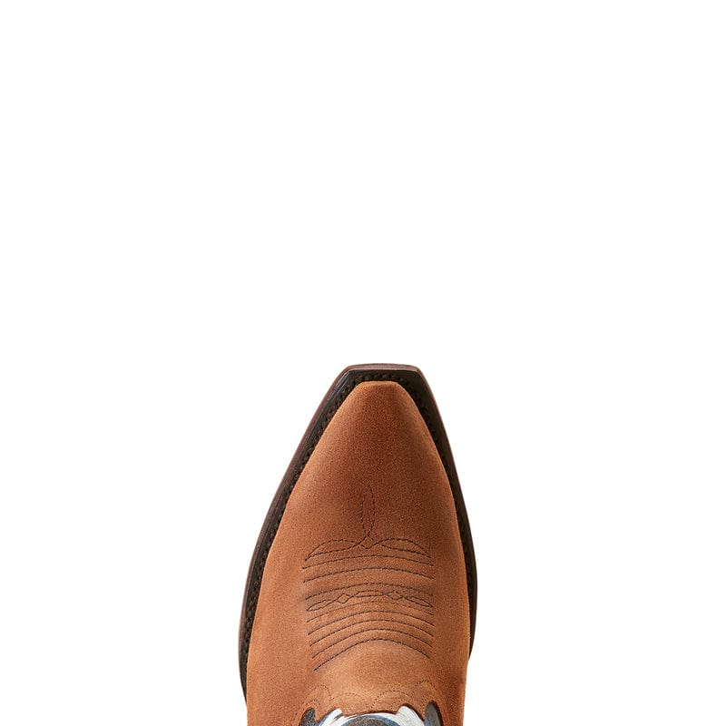 Hazel Chimayo Terracotta Rough Out Booties