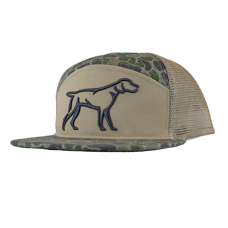 Backwoods Camo 7 Panel Hat (RH-154)
