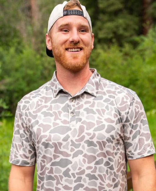 Performance Polo - Classic Deer Camo