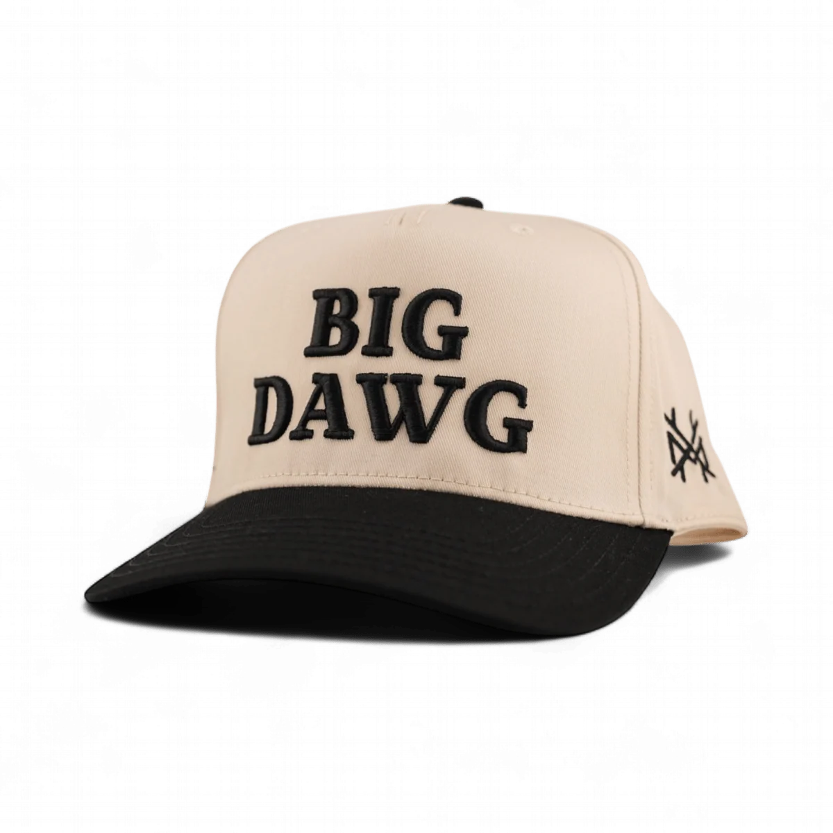 Big Dawg Snapback Hat - Natural & Black