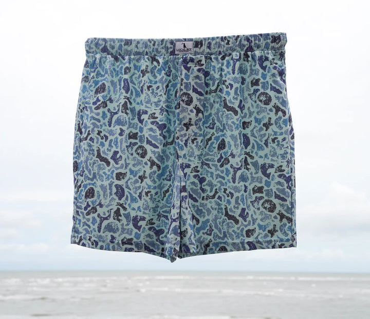 Boxer Shorts - Distressed LCF Cobalt