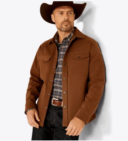 Relentless Amarillo Shirt Jacket - Carafe