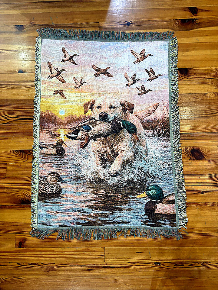 Green In The Sunrise Blanket