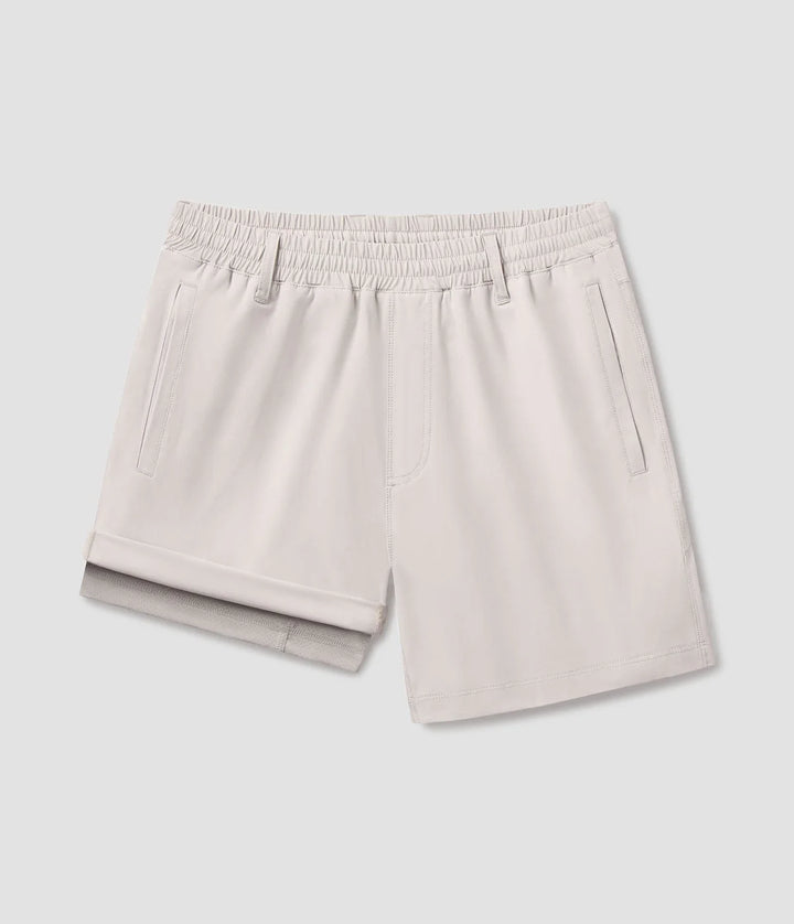 Everyday Hybrid Short With Belt Loops (5.5" Inseam) - Cloud