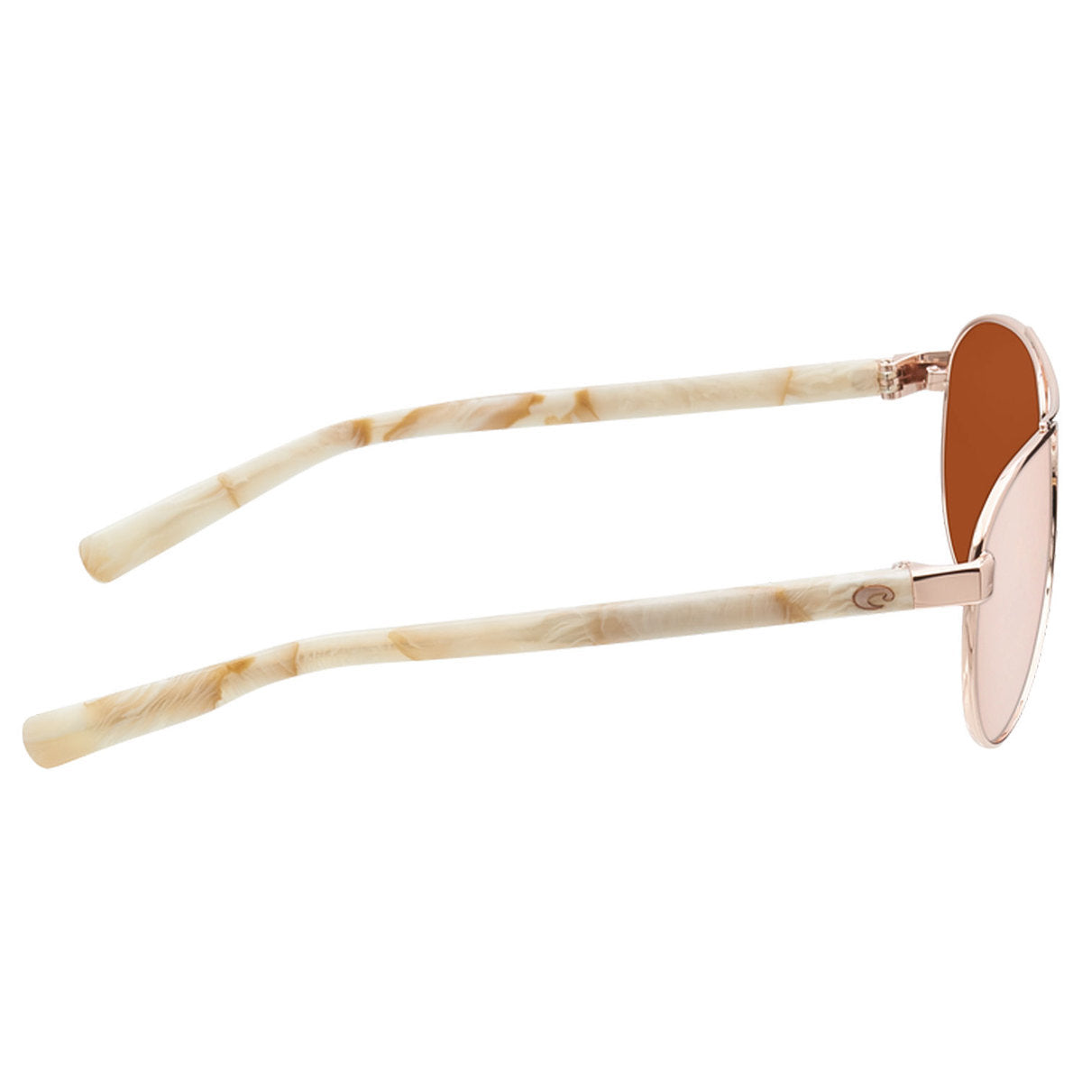 Fernandina Shiny Rose Gold with Copper Silver Mirror Lenses 580P