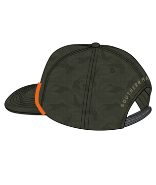 Sabine Rope Hat Duck Camo - Dark Olive