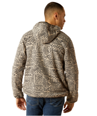 Polar Bear Fleece Hoodie - Light Brindle