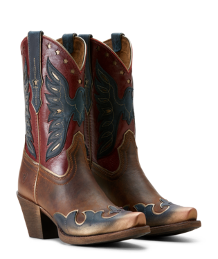 Women's Bravery Dusted Denim & Sassy Brown