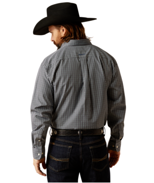 Wrinkle Free Luther Classic Fit Shirt - Black