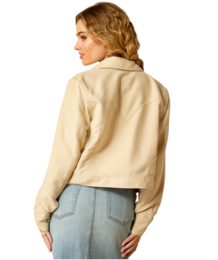 Women's Rodeo Cropped Jacket - Oyster