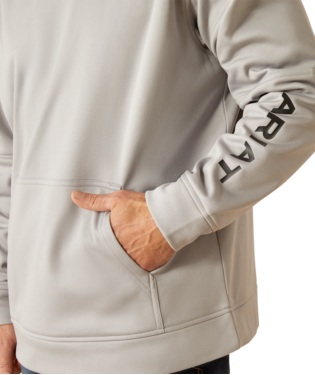 Tek Fleece 2.0 Camo Pocket Hoodie - Grey Heather