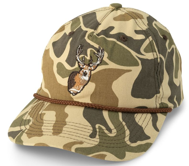 Whitetail 5 Panel Rope Hat