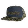 Performance Backwoods Camo Script Logo Hat