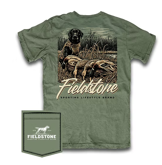 Harvest SS Tee- Moss