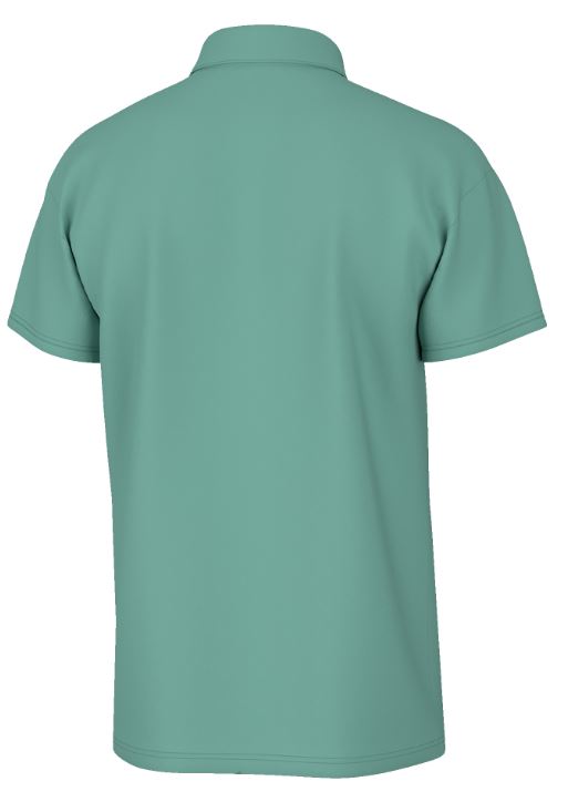 Charles 4-Button Pique Polo- Emerald Coast