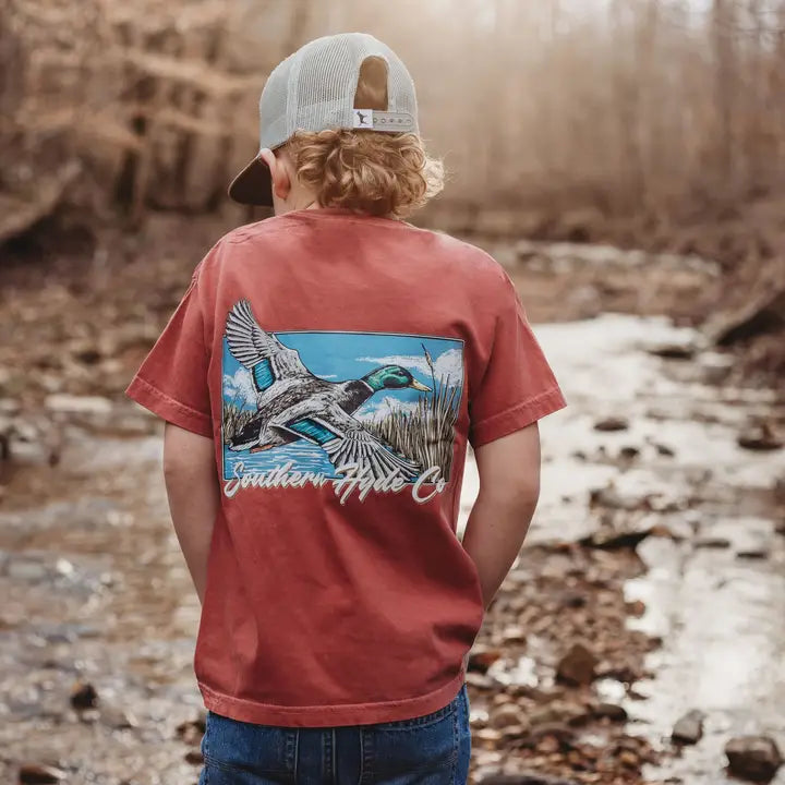 Youth Wingspan Tee - Brick