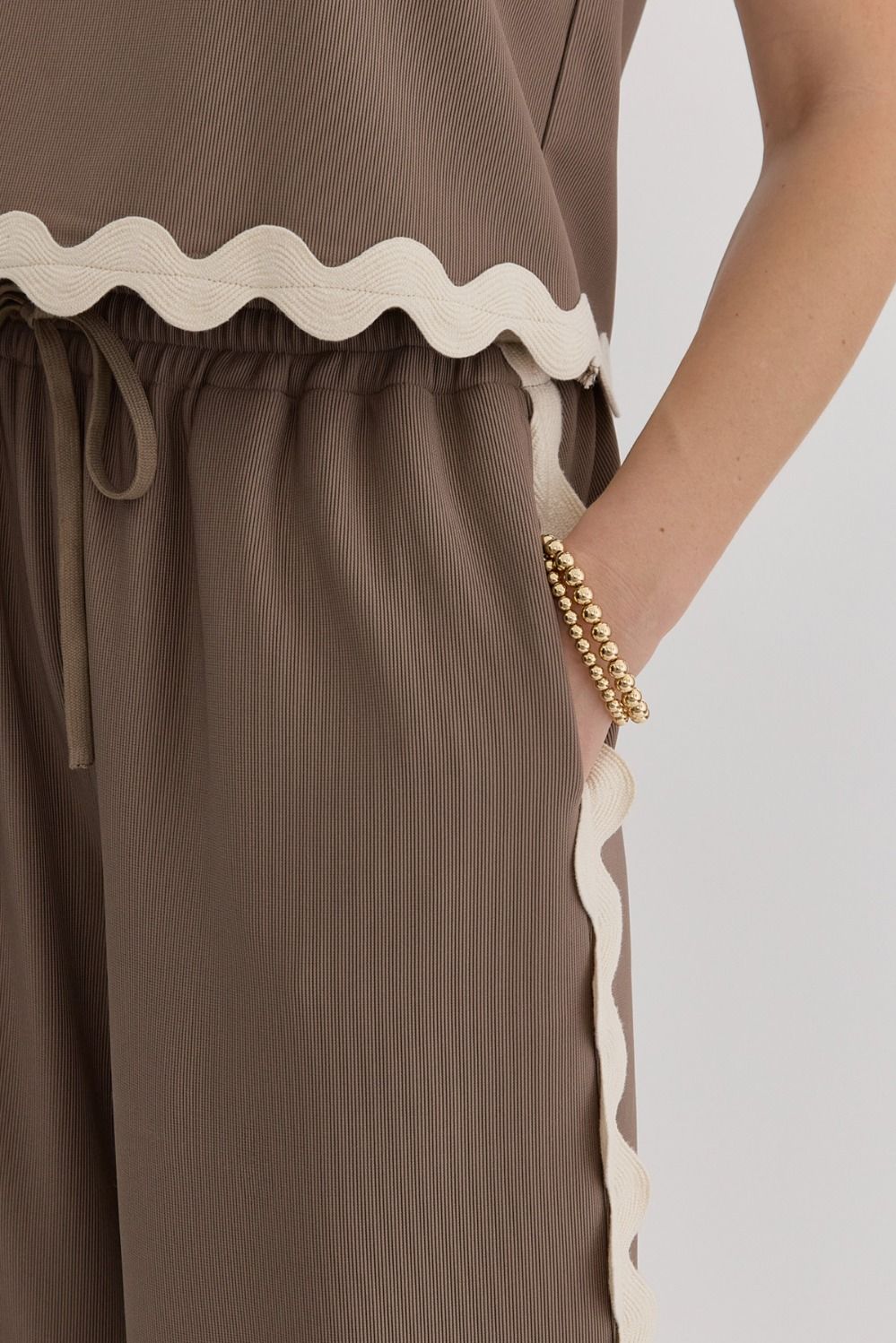 Downtown Pant - Taupe
