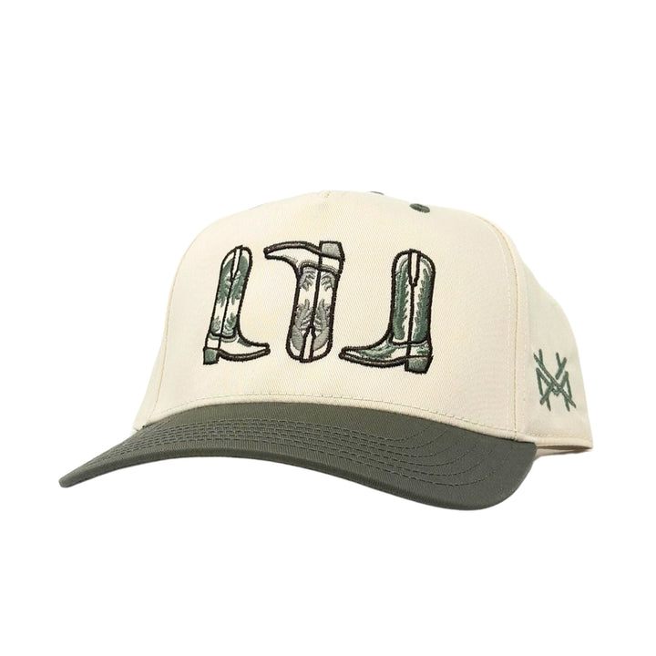 Mhc Boots Trucker Hat - Retro Sage/Natural
