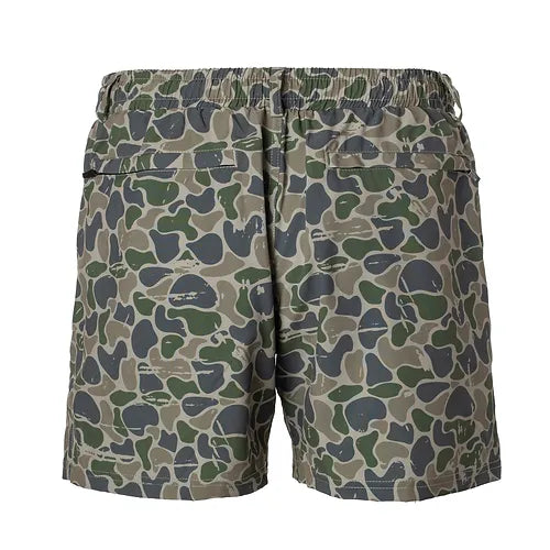 Youth Backwoods Camo Shorts