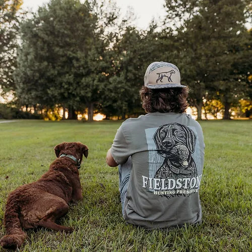 Hunting Preserve Dog Tee - Railroad