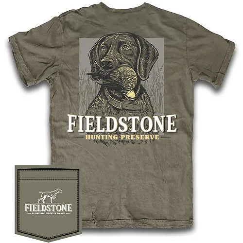 Hunting Preserve Dog Tee - Railroad