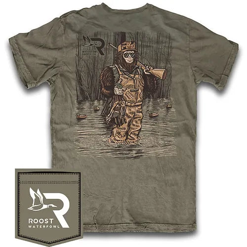 Youth Sasquatch Tee - Moss