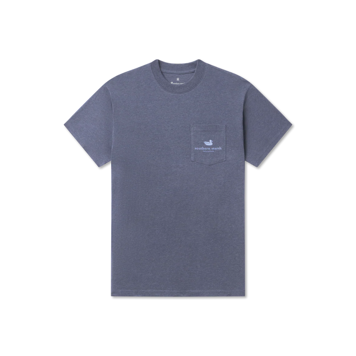 Branding - Mercantile Tee - Washed Navy