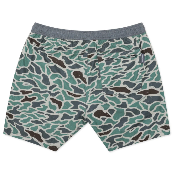 5.5" Athletic Short - Retro Duck Camo