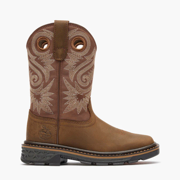 Georgia Boot Big Kid's Carbo-Tec FLX Pull-On Boot