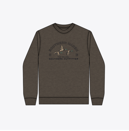 Searcy Heather Sweatshirt - Washed Dark Shale
