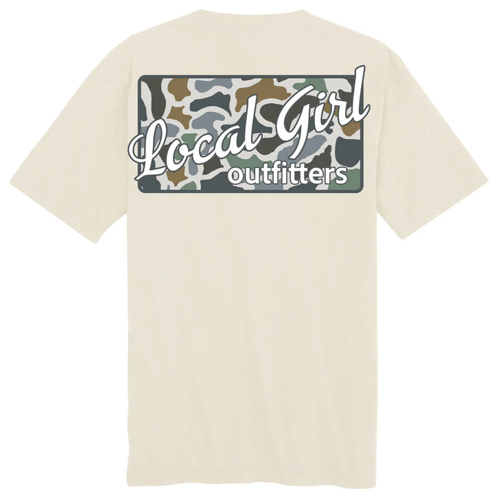 LG LCF Bluff Plate SS Tee - Ivory