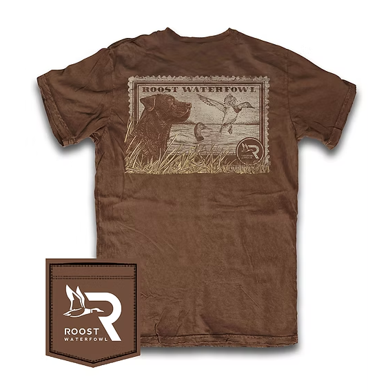 Roost Lab Stamp- Brown