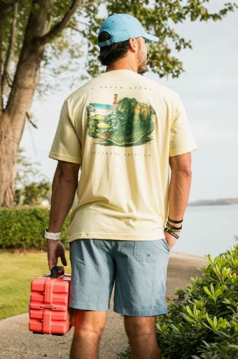 Fresh Bucket Short Sleeve Tee- Sunlight