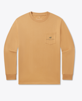 Youth LS Southern Swimmers Tee - Camel