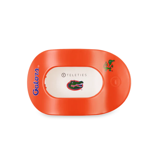 Go Gators! Medium Flat Round Hair Clip