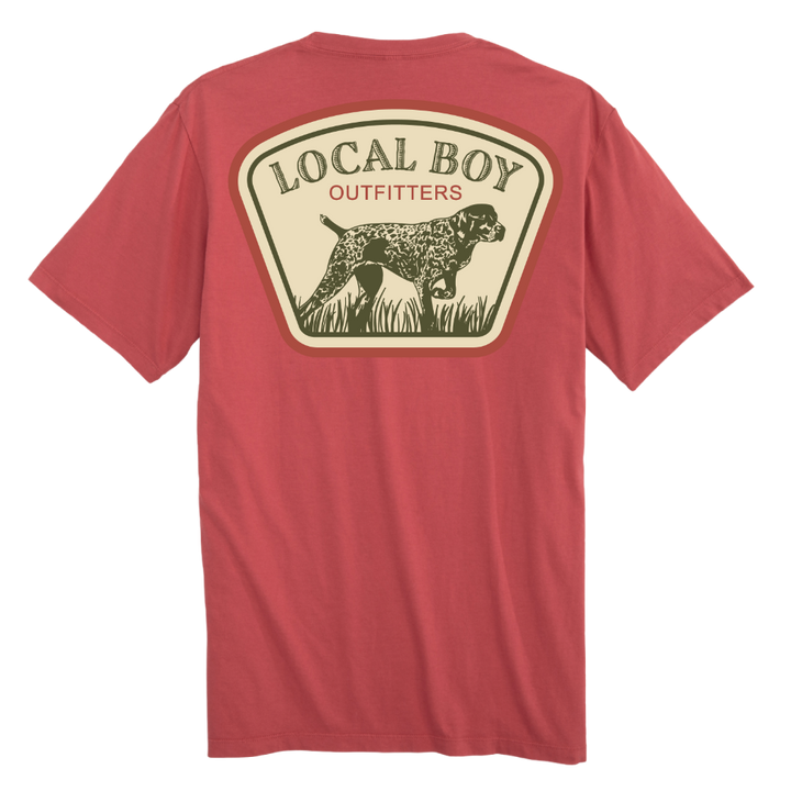 Youth GSP Badge SS Tee - Brick